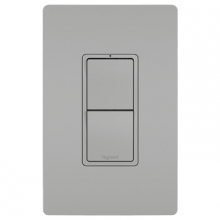 Legrand Radiant CA RCD33GRYCC6 - radiant? Two Single Pole/3-Way Switches, Gray