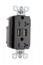 Legrand Radiant CA TR5362USBBK - 3.1 USB + Duplex 20A