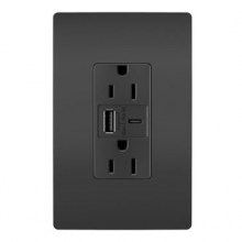 Legrand Radiant CA R26USBAC6BK - 3.1 HYB A/C USB+15A DUP (10 pack)