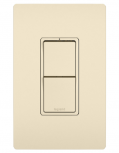 Legrand Radiant CA RCD33LA - 2 Switch, Single Pole/3-Way + Single Pole/3-Way