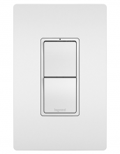 Legrand Radiant CA RCD33W - 2 Switch, Single Pole/3-Way + Single Pole/3-Way