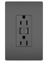 Legrand Radiant CA TM826USBBK - 3.1 USB + Duplex 15A