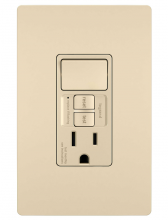 Legrand Radiant CA 1597SWTTRICCD4 - Self-Test GFCI Recep/SW TR 15A 125V IV