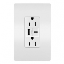 Legrand Radiant CA R26USBAC6W - 3.1 HYB A/C USB+15A DUP (10 pack)