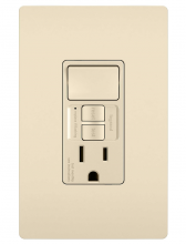 Legrand Radiant CA 1597SWTTRLACCD4 - Self-Test GFCI REC/SW TR 15A 125V LA