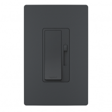 Legrand Radiant CA RHL153PWPG - radiant? LED Advanced 150W Single Pole 3-Way Dimmer with Wall Plate, Graphite