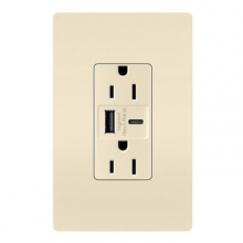 Legrand Radiant CA R26USBAC6LA - 3.1 HYB A/C USB+15A DUP (10 pack)