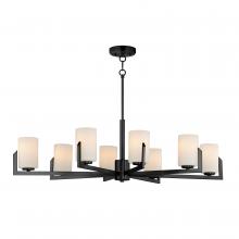 Maxim 21288SWBK - Dart-Single-Tier Chandelier