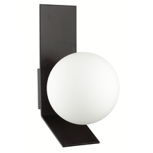 Dainolite VMT-81W-MB - 1LT Halogen Wall Sconce, MB w/ Opal White Glass