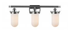  516-3W-PC-CE231-W-LED - Kingsbury - 3 Light - 24 inch - Polished Chrome - Bath Vanity Light