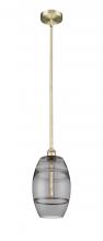  616-1S-AB-G557-8SM - Vaz - 1 Light - 8 inch - Antique Brass - Cord hung - Mini Pendant