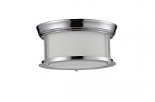  2003F10-CH - 2 Light Flush Mount