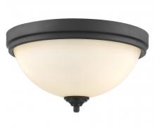 Z-Lite 435F3-BRZ - 3 Light Flush Mount