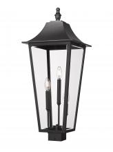 Z-Lite 5008PHXLS-BK - 3 Light Outdoor Post Mount Fixture