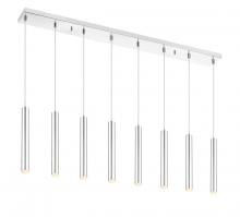 Z-Lite 917MP12-CH-LED-8LCH - 8 Light Linear Chandelier