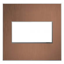 Legrand Canada AWM2GCU4 - Copper, 2-Gang Wall Plate