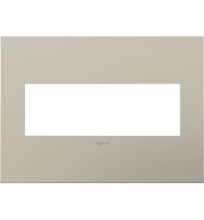 Legrand Canada AWC3GSN4 - Satin Nickel, 3-Gang Wall Plate