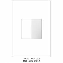 Legrand Canada AABK1W4 - Blank, Half-Size