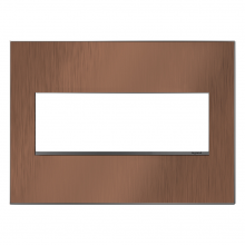 Legrand Canada AWM3GCU4 - Copper, 3-Gang Wall Plate