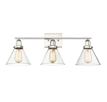 Savoy House Canada 8-9130-3-109 - Drake 3-Light Bathroom Vanity Light in Polished Nickel