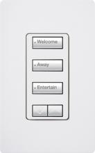 Lutron Electronics RRD-W3BSRL-PD - RA2 3BSRL WALL KEYPAD PALLADIUM