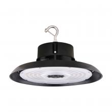 Nuvo 65/803 - 150W UFO LED High Bay; 21000 Lumens; 4000K; 277-480 Volt; 0-10V Dimmable; Black Finish