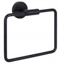 Canarm BA108A09BK - Varen Towel Ring