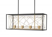 Whitfield CH400-4BKNG - 4 Light Chandelier