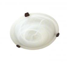 Whitfield FM416EBZ - 3 Light Flush Mount