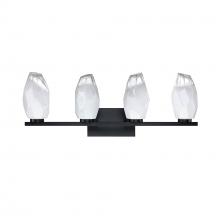 Kendal VF2710-4L-BLK - 4 LIGHT VANITY