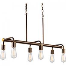 Progress P4742-20 - Swing Collection Six-Light Island/Linear Pendant