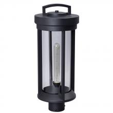 Galaxy Lighting 324993BK - POST Outdoor BK