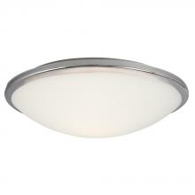 Galaxy Lighting 612394CH - Flushmount - Chrome with Satin White Glass