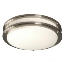 Galaxy Lighting 650300BN-226EB - Flush Mount - Brushed Nickel w/ Acrylic Lens