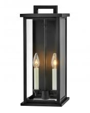 Hinkley Canada 20014BK - Medium Wall Mount Lantern