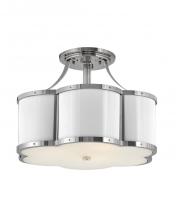 Hinkley Canada 4444PN - Medium Semi-flush Mount