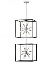 Hinkley Canada 46316BLK-PN - Large Open Frame Pendant