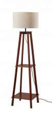 AFJ - Adesso 3056-15 - Kirby Shelf Floor Lamp