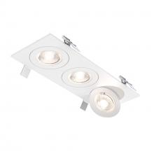 Dals FGM4-CC-TRIO-V-WH - Triple FGM4 Gimbal Downlight