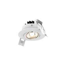 Dals GMB2-CC-V-WH - 2'' LED Round Gimbal, 5CCT - universal 120V-347V, 0-10V dimming