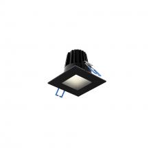 Dals RGR2SQ-CC-BK - 2 Inch Square Indoor/Outdoor Regressed Down Light