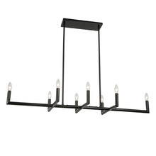 Dainolite NOR-478HC-MB - 8LT Horiz Chandelier,  MB