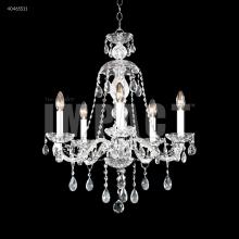 James R Moder 40465S11 - Palace Ice 5 Arm Chandelier