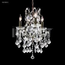 James R Moder 40673BZ11 - Charleston 3 Arm Chandelier