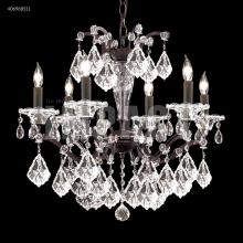 James R Moder 40696BS11 - Cosenza 6 Arm Chandelier