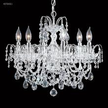 James R Moder 40726S11 - Regalia 6 Arm Chandelier