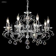 James R Moder 40898S11 - Regalia 8 Arm Chandelier