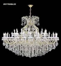 James R Moder 91760GL22 - Maria Theresa 48 Arm Chandelier