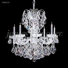 James R Moder 94208S11-XF - Vienna 8 Glass Arm Chandelier