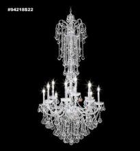 James R Moder 94218S22 - Vienna 12 Glass Arm Entry Chandelier